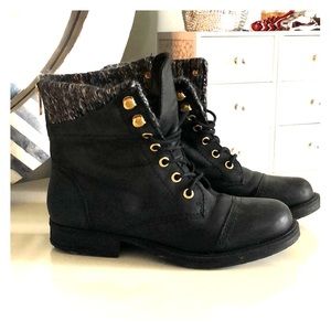 Steve Madden Combat Boots